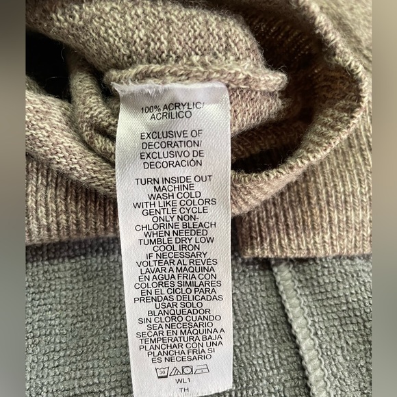 Dockers Mens 100% Acrylic Sweater. Size L. - Picture 4 of 6